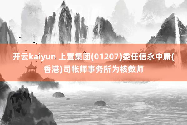 开云kaiyun 上置集团(01207)委任信永中庸(香港)司帐师事务所为核数师